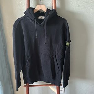 Mens Stone Island Hoodie Black L